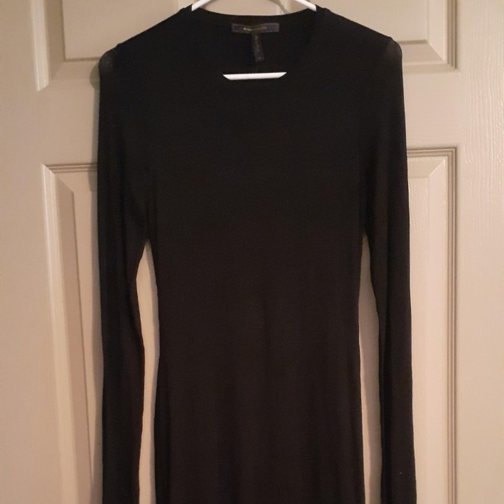 Black BCBG evening dress